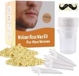 Wokaar Nose Wax Kit, 100 g Wax, 30 