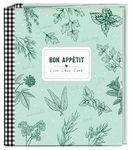 - 80667 Recipe Folder Bon Appétit in DIN A5, Cook & Style Recipe Book with 25 Recipe Sheets and 5 Index Pockets, The Individual Cookbook for Writing Yourself