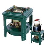 Rocket Stove - Outdoor Kerosene Stove, 8 Wicks Kerosene Burner | Cooking Heater Wick Stove, Portable Camping Stove Backpacking Oil Stoves Cookware for Hiking Outdoor Cooking Heating Boiling