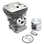 Cylinder Head Piston Kit 47MM for Husqvarna 455 455 Rancher 455E 460 460 Rancher Jonsered CS2255 Chainsaw PN 537320402 537320501