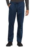 Cherokee Men and Women Drawstring Medical Pant with Breathable Mesh Lining WW020, L, Navy