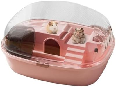 Cage pour Hamster, Habitat Transparent en Acrylique pour Grandes Souris, Habitats pour Petits Animaux pour Hamsters, Gerbilles Et Souris
