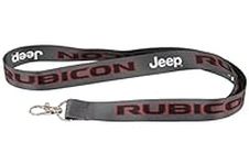 Jeep Rubicon Logo Lanyard Badge Hol