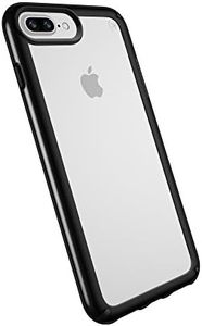 Speck 103125-5905 Products Presidio Show Case for iPhone 8 Plus (Also fits 7 Plus and 6S/6 Plus), Clear/Black