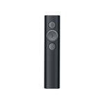 Logitech Spotlight Presentation Remote - Advanced Digital Highlighting with Bluetooth, Universal Presenter Clicker, 30M Range and Quick Charging – Black