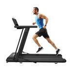 Foldable Treadmill for Home Use, Wide Shock Absorption Deck for Walking or Running, 300 lbs Weight Capacity, Preset Programs, Bluetooth Enabled | R7 R9 18% Auto Incline with LED Display