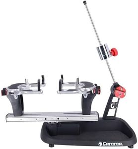 Gamma Momentum Drop Weight 6 Stringing Machine – Professional-Grade Tennis Racquet Stringer with Advanced Features for Precision and Durability, Easy-to-Use and Ideal for Home or Club Use