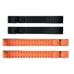 4Pcs Heart Rate Monitor Replacement Armband Strap Compatible with OTF, OTF Burn, Orange Theory Fitness, OT Beat Heart Rate Sensor