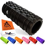 ActivNRG Fitness Foam Roller for Deep Tissue Muscle Massage Trigger Point Muscles Therapy (Black)