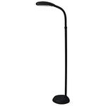 Rockline Floor Standing Daylight Reading Hobby Work Craft SAD Standard Lamp Light New (Black)