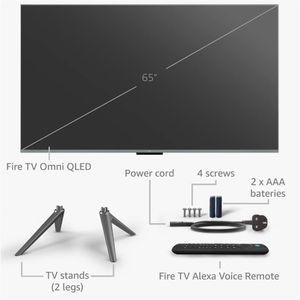 Amazon Fire TV 65" QLED 4K Smart TV – Ultra HD Streaming