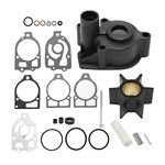 Water Pump Impeller Repair Kit Replacement for 65HP-220HP Mercury and Mariner Outboards and MerCruiser Stern Drives 46-96148A8, 46-96148Q8