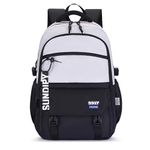 VIDOSCLA Teen Boys Backpack for School Solid Casual Girls BookBag School Bag for Kids