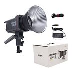 Aputure Amaran 200X S LED Video Light 200W Bi-Color 2700-6500k Bowens Mount Continuous light Bluetooth App Control Silent Fan (Amaran 200XS)