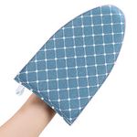 CINPIUK Garment Steamer Ironing Gloves Anti Steam Glove Heat Resistant Garment Steamer Mitt, Garment Steamer Accessories for Clothesï¼ŒBlue, Polyester, pack of 1