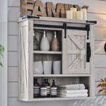 OKD Bathroom Wall Cabinet, Farmhous