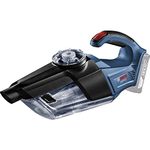 Bosch Professional 18V System Cordless Handheld Vacuum Cleaner GAS 18V-1 (incl. with suction pipe, crevice nozzle, carpet nozzle, 1 litre container volume, without battery/charger)