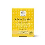 New Nordic Clear Brain, Natural Cognitive Enhancer & Brain Booster for Improved Focus, Memory & Concentration, 60 Tablets