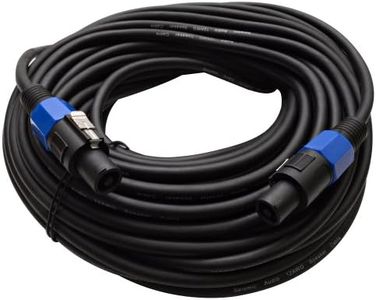 Seismic Audio - TW12S75 - 75 Foot Speakon to Speakon PA/DJ Speaker Cable - 2 Conductor - 12 Guage