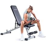 Adjustable Weight Bench Heavy Duty 