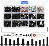 INJORA 522PCS RC Screws Kit, Screw Assortment Kit with Case, RC Car Repair Tool Kit Hardware Fastener for Traxxas Axial Arrma Redcat Racing 1/8 1/10 1/12 1/16 Scale RC Cars Trucks Crawler