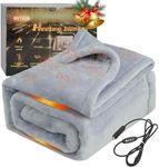 IBITION 12V Heated Blanket for car,