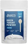 Judee’s Greek Yogurt Powder 11.25 oz - Gluten-Free & Nut-Free - Add to Salad Dressings and Dips - Made in USA - Make Homemade Yogurt and Tangy Dips, Dressings, and Toppings