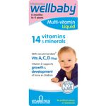 Vitabiotics Wellbaby Liquid Multivitamin, 150 ml (Pack of 3)