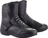 Alpinestars Ridge V2 Waterproof Mens Motorcycle Boots Black 47 EUR