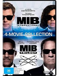 4 Movie Franchise Pack (Men In Black/Men In Black 2/Men In Black 3/Men In Black: International) [4 Disc] (DVD)