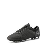 DREAM PAIRS Men's Cleats Football Boots Soccer Shoes,Size 9,BLACK/DARK/GREY,160859-M