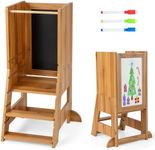 COSTWAY Kids Step Stool, Height Adj