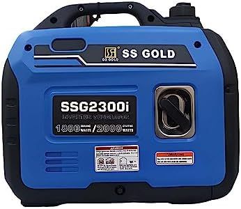 SS GOLD Super Silent Portable Generator SSG2300i: 2300W Reliable and Quiet Power Solution