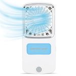 Arctic Air Ontel Pocket Chill Personal Air Cooler - Powerful 3 Speeds Lightweight Portable Wireless Rechargeable Personal Fan with Built-in Stand