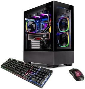 Skytech Gaming Azure Gaming PC, Ryzen 7 7700X 4.5 GHz, RX 7600, 1TB NVME, 32GB DDR5 RAM RGB, 650W Gold PSU Wi-Fi, Win 11 Home
