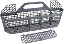 Silverware Basket, Dishwasher Silverware Cutlery Basket Plastic Dishwasher Storage Basket for GE WD28X10