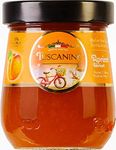 Tuscanini Premium Italian Apricot Preserves, 330g Jar, Spreadable Fruit Jam, No High Fructose Corn Syrup, Non GMO, Gluten Free