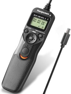 HANPUSEN Intervalometer Camera Timer Remote Shutter Release Time Lapse for Sony ILCE-1, 9, 9M2, 7, 7M2, 7M3, 7M3K, 7R, 7RM2, 7RM3, 7RM4, 7S