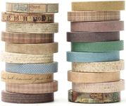 YUBX Vintage Washi Tape Set 20 Roll