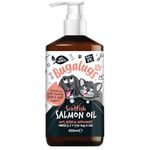 Bugalugs Scottish Salmon Oil For Dogs & Cats, Dog Supplement Support for Skin And Coat, Itchy Skin & Moulting, Omega 3 Fish Oil (520ml, Salmon)