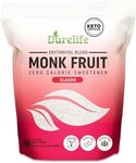 Durelife Monk Fruit Sweetener, Classic - White Sugar Substitute, Keto Diet Friendly, 1:1 Sugar Replacement, Zero Calorie, White Sugar Substitute - 5 lb (Packaging May Vary)