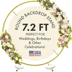 7.2FT Round Backdrop Stand - Circle