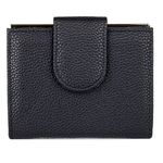 Julia Buxton Pebble RFID Lexington Wallet, Black