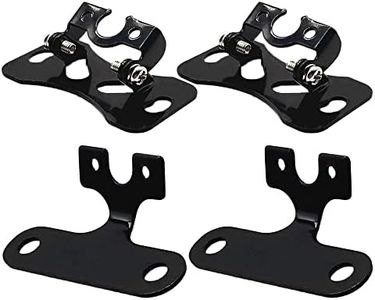 iSaddle Car Rear Camera Mounting Bracket Kit - Universal Adjustable Vehicle Backup Camera Mount Holder for Reverse Rearview Camera/w 13mm Screw Holes (4 Kits, Installation Bracket Only)