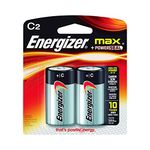 Energizer E93BP-2 C Size Alkaline Battery -8350 mAh -C -Alkaline -1.5 V DC