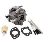 KIPA Carburetor for Briggs & Stratton 845906 844041 844988 844039 809013 808252 807943 807801, with Carbon Dirt Jet Cleaner Tool Kit & Fuel Filter Mounting Gasket