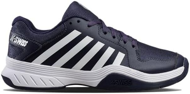 K-Swiss Men's Court Express Pickleball Shoe, Peacoat/White/Silver, 11