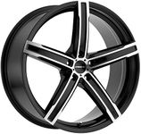Vision 469 Boost 17x7 5x115 +38mm Black/Machined Wheel Rim 17" Inch