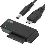 UNITEK SATA to USB 3.0 Adapter, 6Gbps, Converter for Universal 2.5/3.5 SATA HDD/SSD Hard Drives and Optical SATA I/II/III Drives, Optical Drives (CD/DVD/Blu-Ray), Includes 12V/2A Power Supply