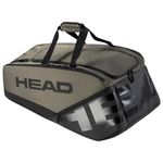 HEAD Unisex Adult Pro X Racquet Bag L Tennis Bag, Thyme/Black, L